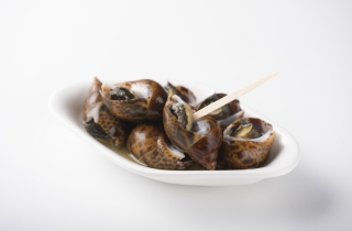 黒バイ貝塩茹で